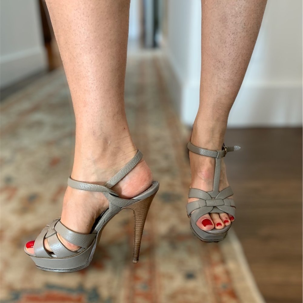 Yves Saint Laurent YSL Tribute Sandals